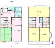 テラスハウスチェリー間取り画像