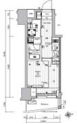 ＳＹＦＯＲＭＥ　ＧＡＫＵＳＨＵＩＮＳＨＩＴＡ（シーフォルム学習院下） 803号室間取り画像