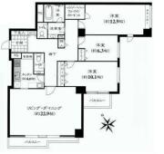 目白ガーデンハイツ ７F間取り画像