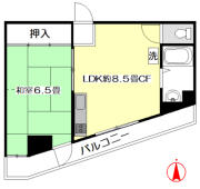 サニーテラスワセダ間取り画像