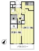 コンフォリア中落合（COMFORIA中落合） １０３間取り画像