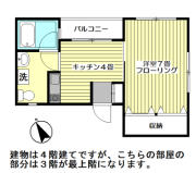 メゾンヒロⅡ間取り画像