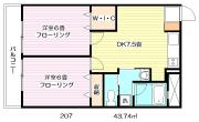 シャトー瑠璃間取り画像