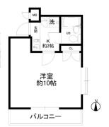 日興パレス目白 ３F間取り画像