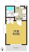 日興パレス目白 ２０５間取り画像