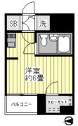 トーシンフェニックス落合駅前間取り画像