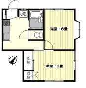アネックス目白 206号室間取り画像