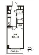 ドミール目白 702間取り画像
