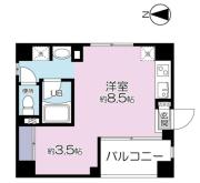 三鶴屋ハウス 202間取り画像