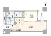 サンメゾン目白高田 903号室間取り画像