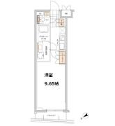 ヒューリック目白 ６１１号室間取り画像
