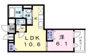 クラルテ目白 202間取り画像