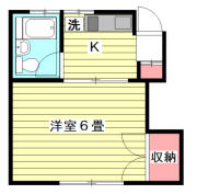 目白ヒルズ 201号室間取り画像