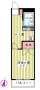 グランドール目白 103号室間取り画像