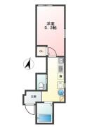 ブルーム目白 １F間取り画像