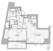 カーサラスク目白台 304号室間取り画像