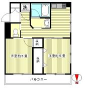目白台サンハイツ間取り画像