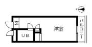 ハイシティ目白 107号室間取り画像