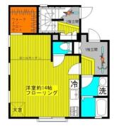 あうる 101号室間取り画像