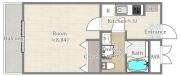 Brookdean(ブルックディーン) 202号室間取り画像