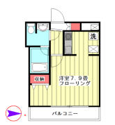 MEJIRO　Y2 403号室間取り画像
