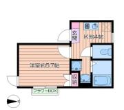 ノイエス目白 20２号室間取り画像