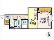 パティオ池袋 １０７号室間取り画像