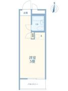 ハイシティ目白 ４０６間取り画像