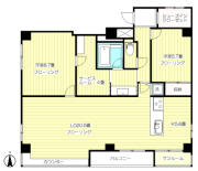 シャトー目白 801号室間取り画像
