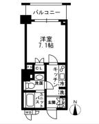 レジディア中落合A棟 ３０３間取り画像