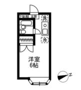 ベルシオン目白 ２F間取り画像