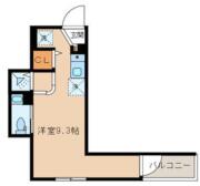 Ｄｅａｒ　Ｃｏｕｒｔ　池袋 303間取り画像