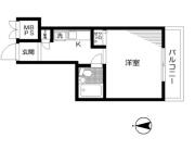 日神パレステージ目白 ８０４号室間取り画像