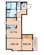 エスコート目白 ３０１号室間取り画像