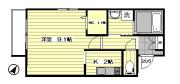 メゾン219 205号室間取り画像