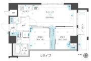 フェニックス椎名町駅前 1107号室間取り画像