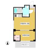 ひばりマンション ２０１号室間取り画像