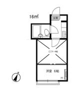 プラザドゥクレセント ２F間取り画像
