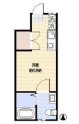 フェリーチェ １０２号室間取り画像