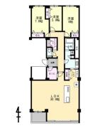 目白パークマンション １０階間取り画像