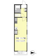 本田ビル ４F間取り画像