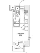 エミリブ池袋 ２F間取り画像