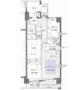 グランシティ目白台 2F間取り画像