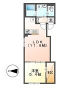 アスカ ２０１間取り画像