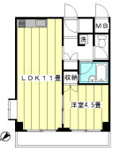 プロスペリティＳ目白間取り画像