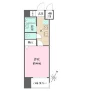 ツインズ目白A棟 10F間取り画像