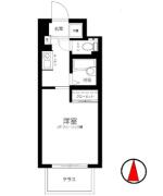 BRICKS目白（ブリックス目白） １０４間取り画像