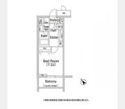 コンフォリア中落合（COMFORIA中落合） 209間取り画像