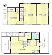 中落合327邸 1間取り画像