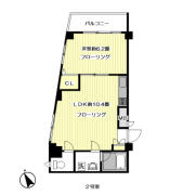 プライムハイツ　 202号室間取り画像